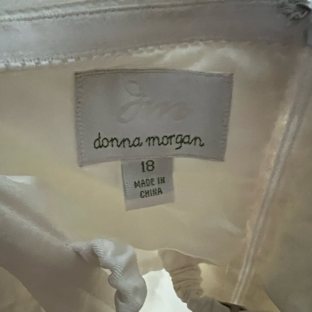 Donna Morgan White Cocktail Dress - Picture 5 of 5